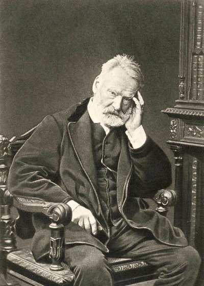 Victor Hugo, Franse auteur, 1879 door Count Stanislaw Walery