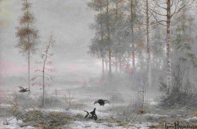 Ochtend in het bos door Count Vladimir Leonidovich Muravyov