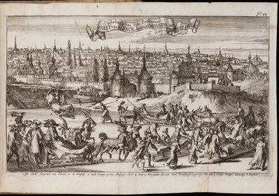 Vologda Uit: Historisch Verhael, of Beschryving van de Voyagie door Coyet