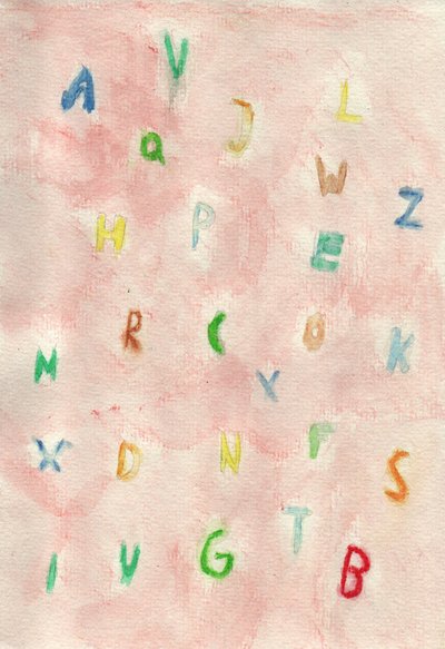 Lettersoep door Crazy Artist