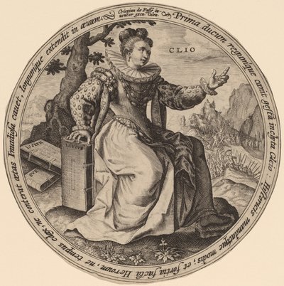 Clio door Crispijn de Passe I