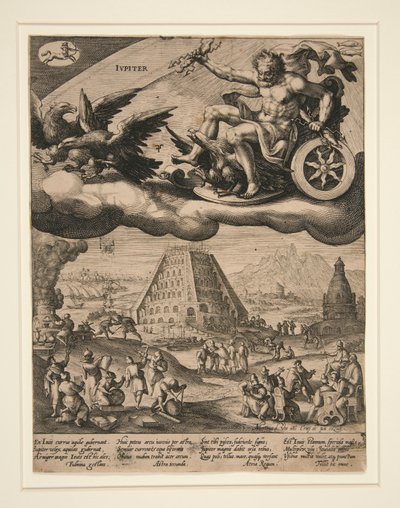 Jupiter, uit de serie Zeven Planeten door Crispijn de Passe the Elder