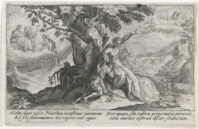 Clymene en Phaëthon door Crispijn van de Passe (I)
