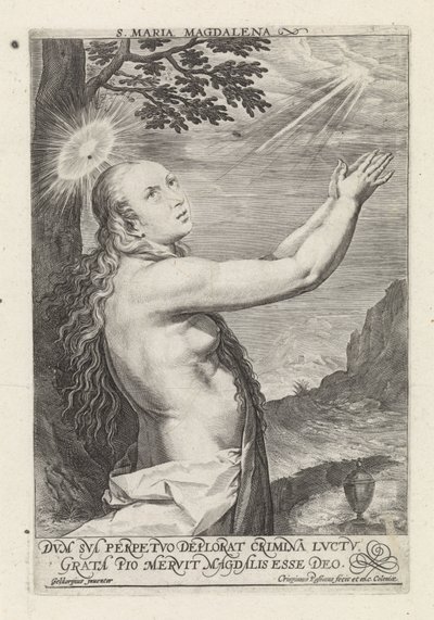De boetvaardige Maria Magdalena door Crispijn van de Passe (I)