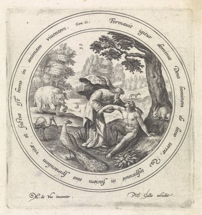 De schepping van Adam door Crispijn van de Passe (I)