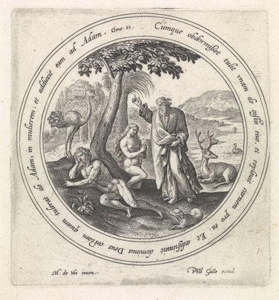 De schepping van Eva door Crispijn van de Passe (I)