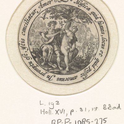 Liefdespaar door Crispijn van de Passe (I)