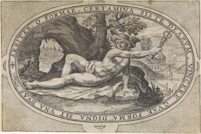 Mercurius door Crispijn van de Passe (I)