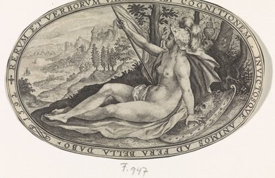 Minerva door Crispijn van de Passe (I)