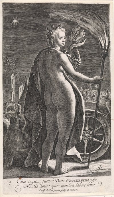 Nacht door Crispijn van de Passe (I)