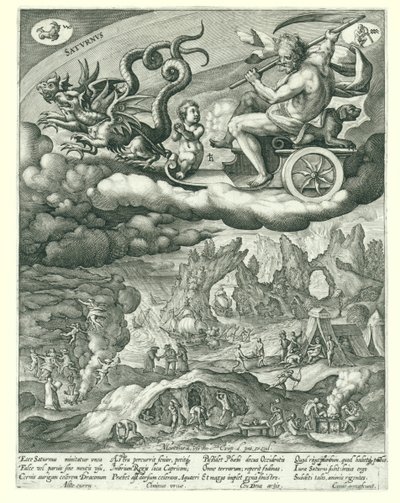 Saturnus door Crispijn van de Passe (I)