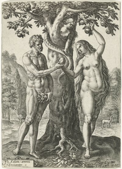 Zondeval door Crispijn van de Passe (I)