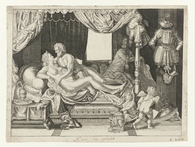Mars en Venus door Crispijn van de Passe (II)