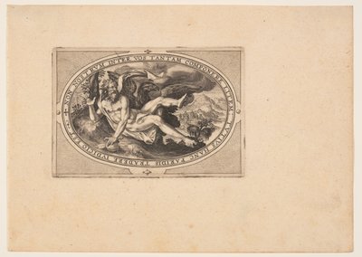 Jupiter, van Goden en Godinnen door Crispijn van de Passe I