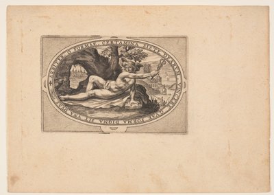 Mercurius, van Goden en Godinnen door Crispijn van de Passe I