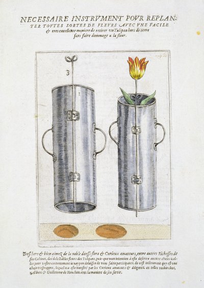 Apparaat voor het Herplanten van Bloemen, uit 