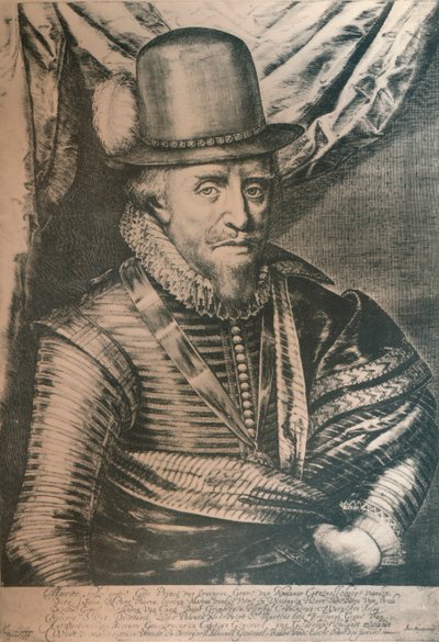 Maurits, Prins van Oranje, 17e eeuw, 1924 door Crispyn van de Queboren