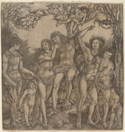 Allegorie van Vleselijke Liefde door Cristofano Robetta
