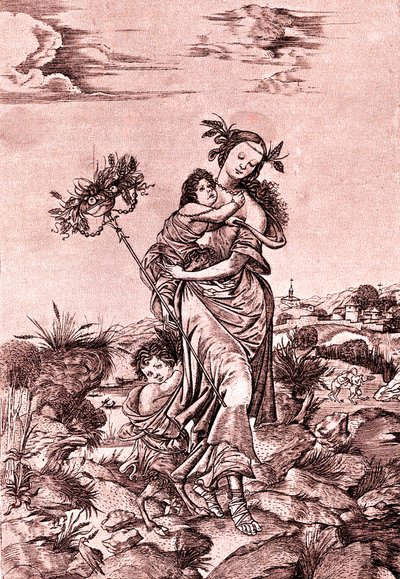 Ceres door Cristofano Robetta