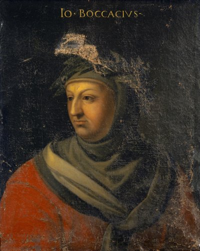 Portret van Giovanni Boccaccio, ca. 1560 door Cristofano dell Altissimo