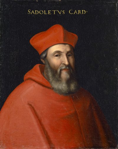 Portret van Jacopo Sadoleto door Cristofano dell Altissimo