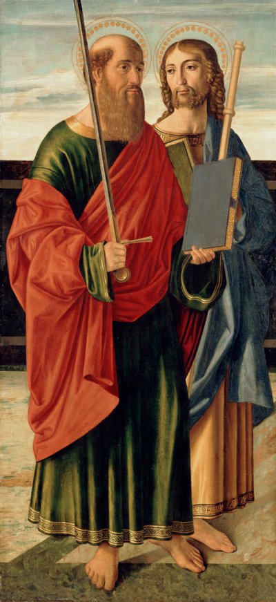 St. Paulus en St. Jacobus de Oudere, c.1499 door Cristoforo Caselli