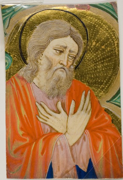 Heilige in een Geïllustreerde Initiaal uit een Koorboek door Cristoforo Cortese