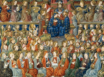 De Dag des Oordeels door Cristoforo De Predis