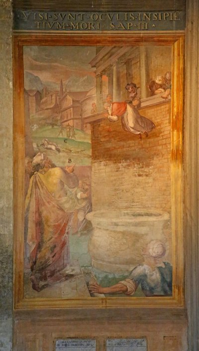 Martelaarschap van een heilige door Cristoforo and Tempesta, Antonio Roncalli
