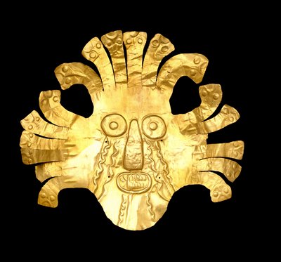 Hoofdtooi ornament, 400 v.Chr. - 600 n.Chr. door Culture Nazca