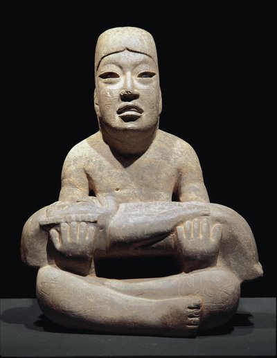 Heer van de Lijnen (offer van een kind) door Culture Olmec