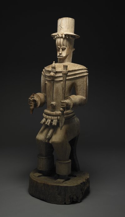 Voorouderfiguur van stichterheld Owedjebo door Culture Urhobo