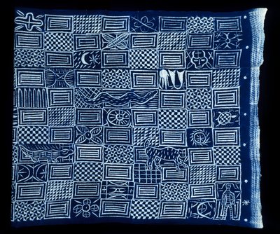 Adire Doek, geen datum door Yoruba Culture