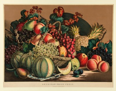 Amerikaanse Prijsfruit door Currier and Ives