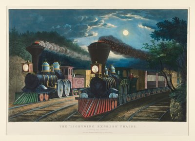 The door Currier and Ives