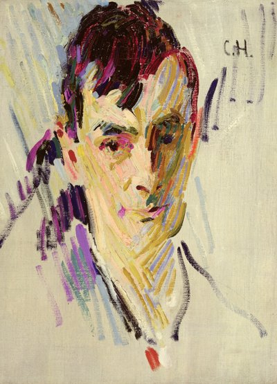 Portret van de Schilder Otto Mueller door Curt Herrmann