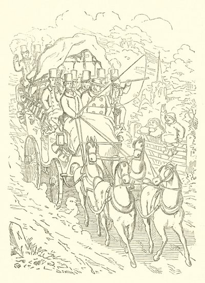 Op weg naar Oxford door Cuthbert Bede