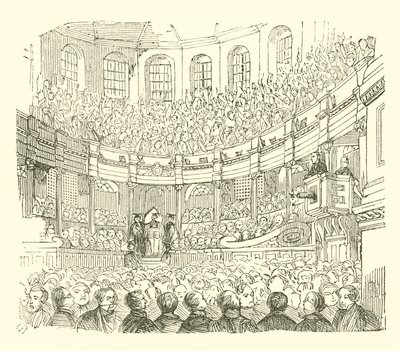 Sheldonian Theater door Cuthbert Bede