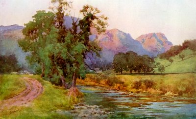 Yewdale Crags, Coniston, Cumbria, 1924-1926 door Cuthbert Rigby