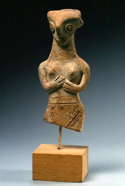 Menselijke figuur, Late Bronstijd door Cypriot Cypriot