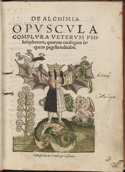 De Alchimia opvscvla complvra vetervm philosophorum, 1550 door Cyriacus Jacob