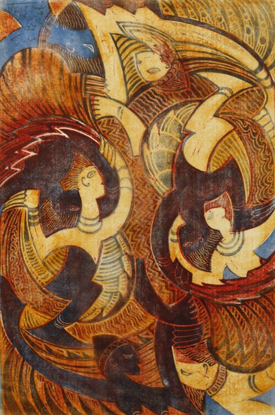 Vuurdans, c. 1931 door Cyril Edward Power