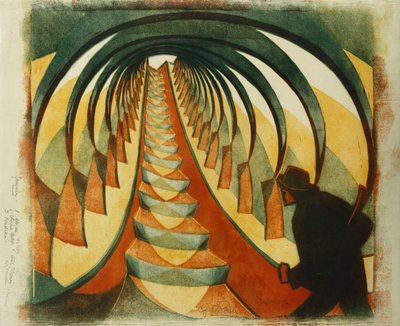 De Roltrap, ca. 1929 door Cyril Edward Power