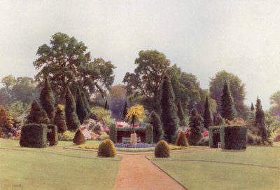 De diamanten tuin, Bagshot Park door Cyril Ward