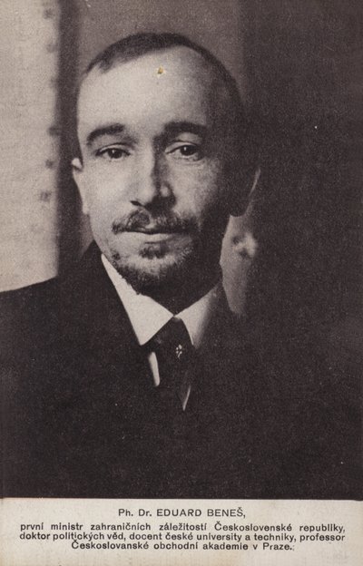 Edvard Benes door Czech Photographer