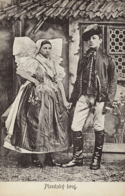 Plzensky traditionele kostuum door Czech Photographer
