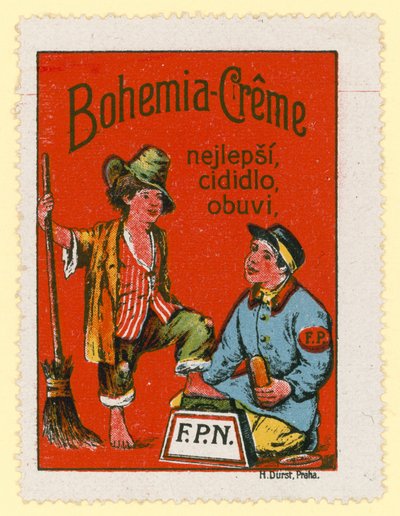 Bohemia-Creme schoenpoets door Czech School