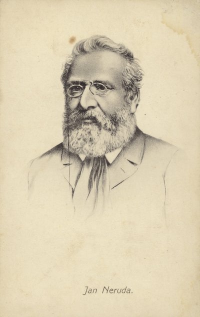 Jan Neruda (1834-1891), Tsjechische journalist en dichter door Czech School