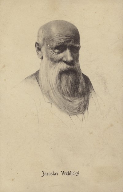 Jaroslav Vrchlicky (1853-1912), Tsjechische dichter door Czech School