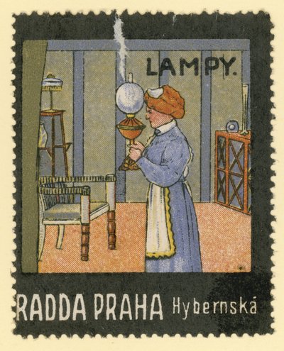 Lampen door Czech School